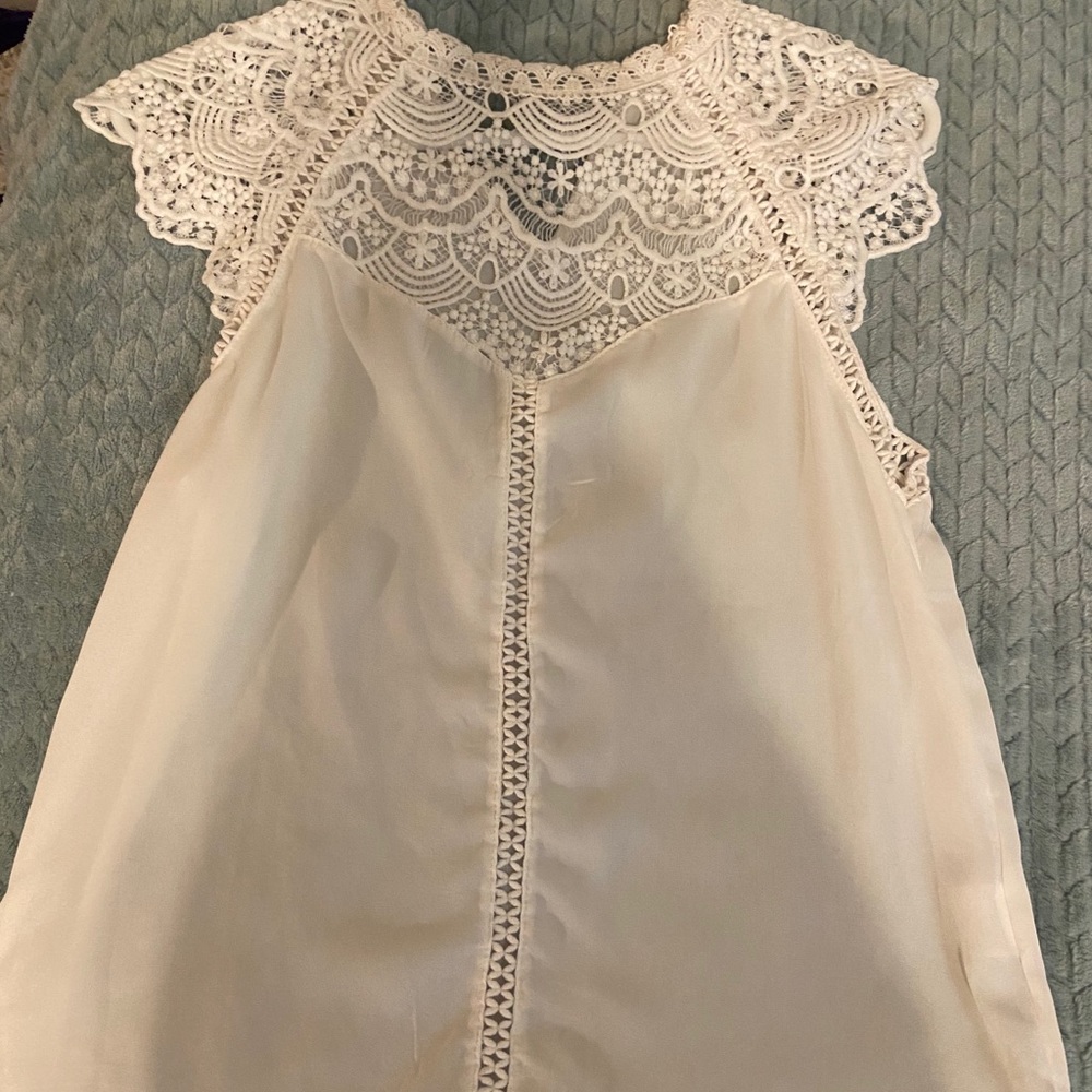 SHEIN white summer shirt